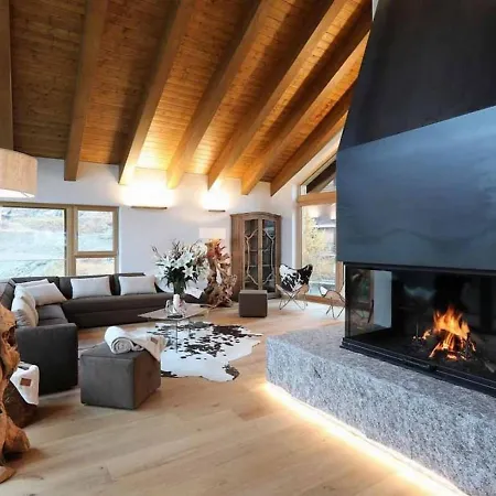 Villa 5br Lovely Mountain With View Chalet - What'app - 0034-635-520-036 - For Reservations!! Breuil-Cervinia